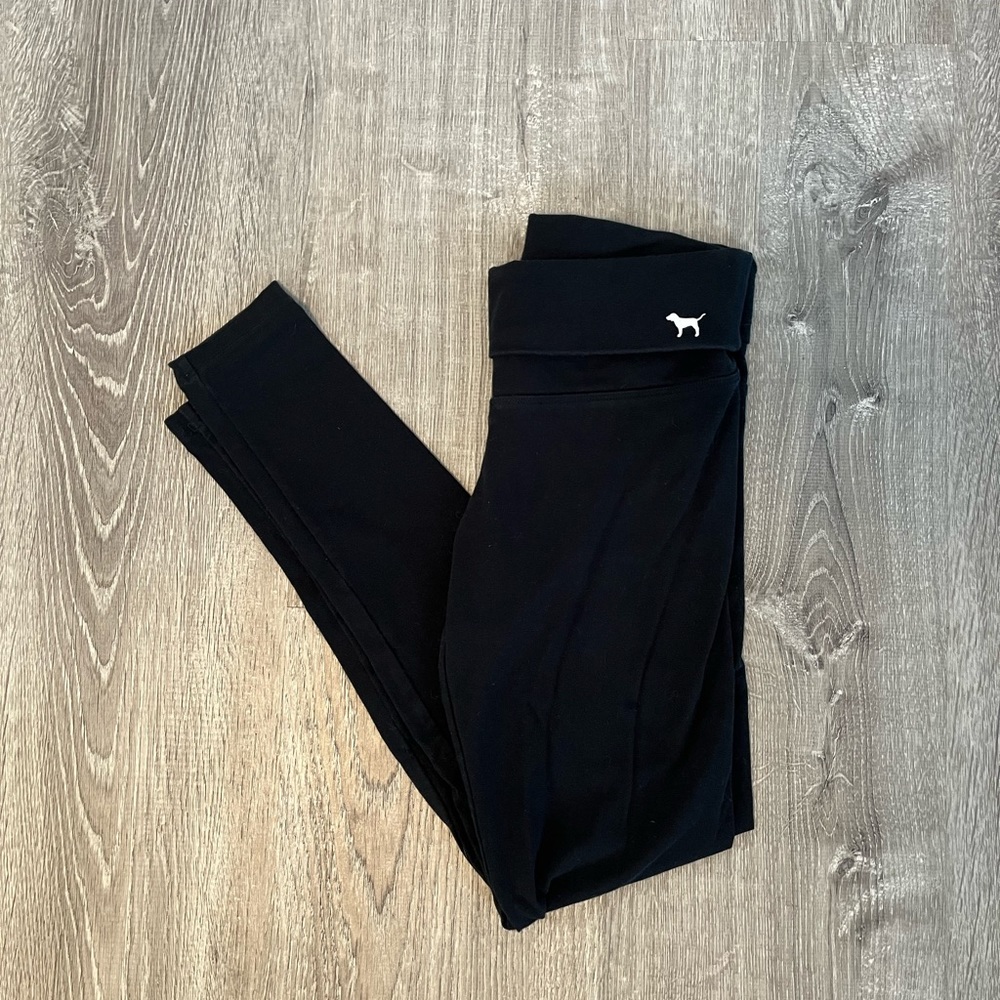 PINK Victoria’s Secret Fold-over Yoga Leggings